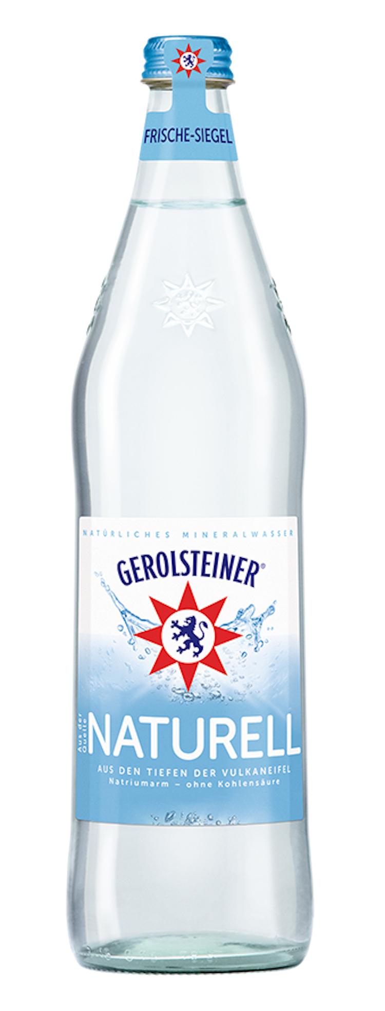 Gerolsteiner Naturell 0,75 Liter Glasflasche