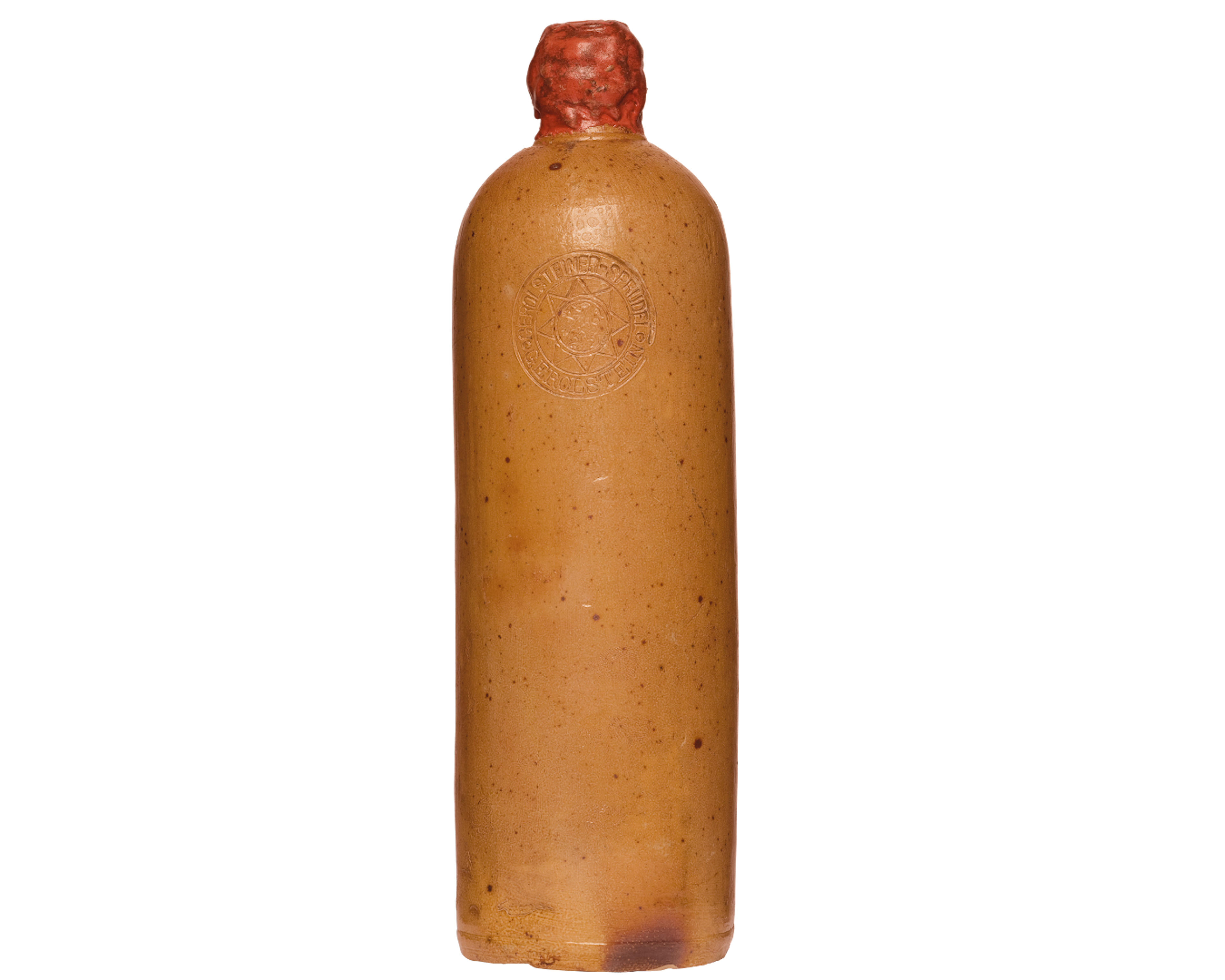 Der Gerolsteiner Tonkrug als erste Flasche für Mineralwasser
