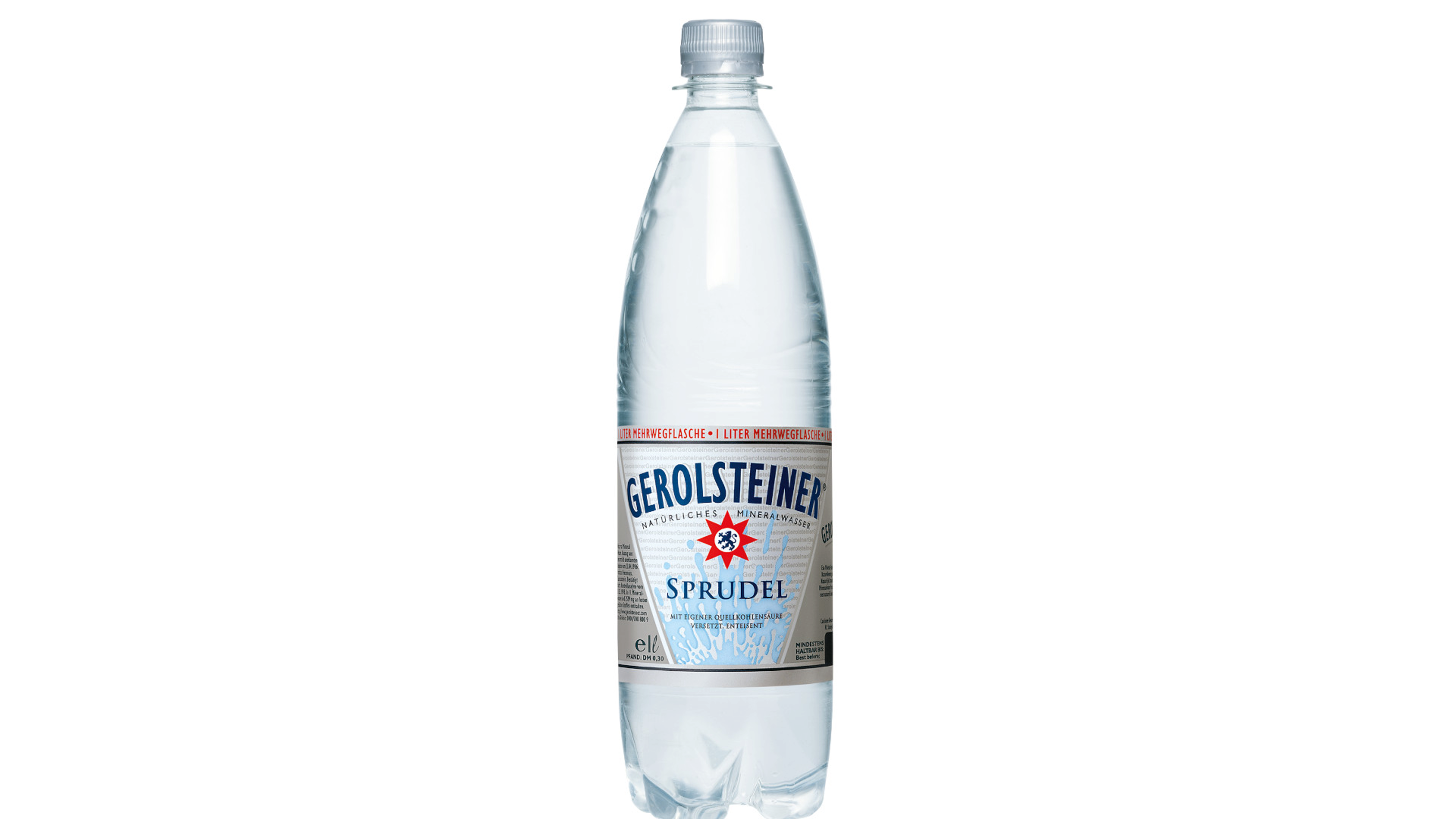Die Gerolsteiner PET-Mehrweg Flasche um 1998